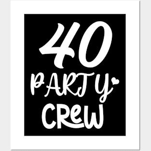 40 Party Crew Posters and Art